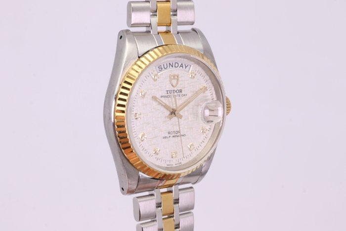 Tudor - Prince Date+Day - Zonder minimumprijs - 76213 |, Bijoux, Sacs & Beauté, Montres | Anciennes | Antiquités
