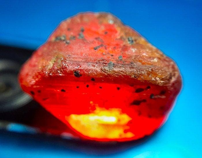 POKER GEMS - 34,7 ct - natuurlijke smaragd, robijn, saffier,, Verzamelen, Mineralen en Fossielen