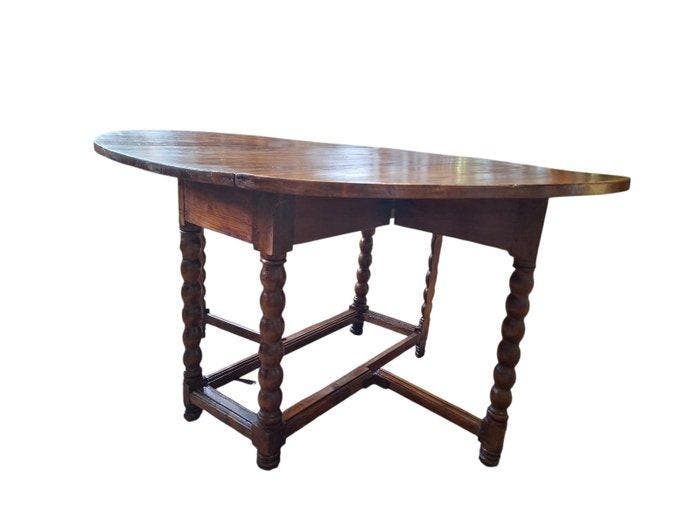 Tafel - Hout - gerestaureerd, Antiquités & Art, Antiquités | Autres Antiquités