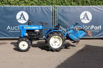 Veiling: Minitractor Iseki TX1500F Diesel 14.8pk Met Grondfr, Articles professionnels, Ophalen
