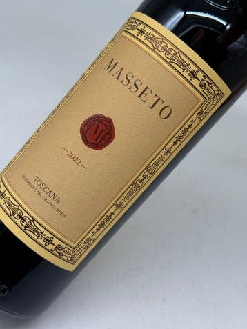 2022 Masseto - Toscane - 1 Fles (0,75 liter), Nieuw