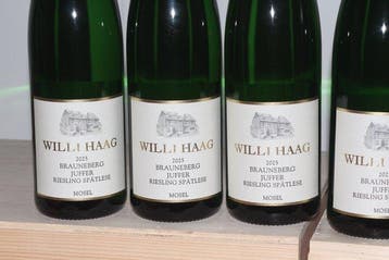 2025 Willi Haag Brauneberg Juffer Riesling - Moezel Spätlese, Nieuw