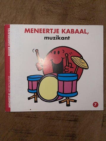 Meneertje Kabaal - Muzikant 8714274255760 Roger Hargreaves, Boeken, Verzenden, Zo goed als nieuw, Roger Hargreaves