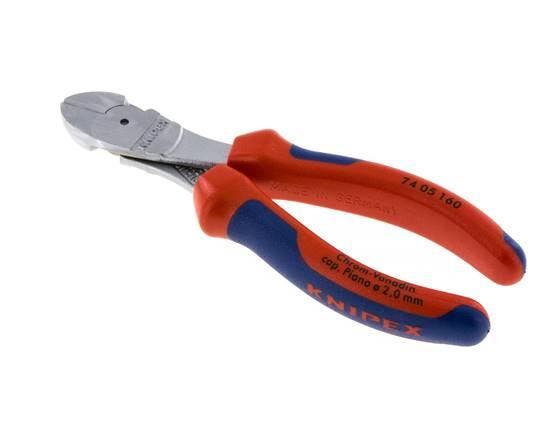 Knipex Krachtzijkniptang 160mm 2-Componenten Handgrepen, Bricolage & Construction, Outillage | Outillage à main, Envoi