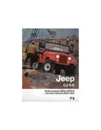 1983 JEEP CJ-5 CJ-6 BROCHURE ENGELS USA, Ophalen of Verzenden