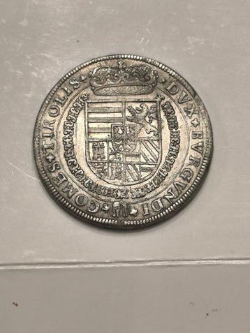 Oostenrijk. Ferdinand II. Thaler (taler) 1564 - 1595, Postzegels en Munten