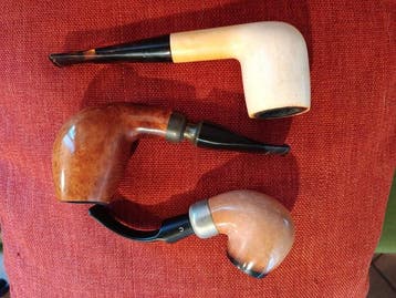 Sans prix de réserve - Pipe - Plastique, écume de mer,