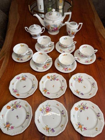 Rosenthal - Koffie- en theeservies (21) - Porselein - Maria