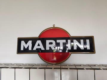 Martini - enseigne métallique originale Martini - Enseigne