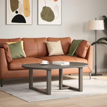 vidaXL Salontafelpoten 2 st T-vormig 60x25x(42-43) cm staal, Verzenden, Nieuw