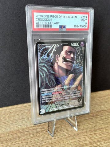 One Piece OP14/EB04 - Crocodile - Leader Alternate Art, Nieuw