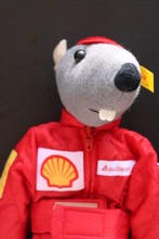 Steiff: Nikki Lauda de rat, 1997, EAN 998881 - Teddybeer -