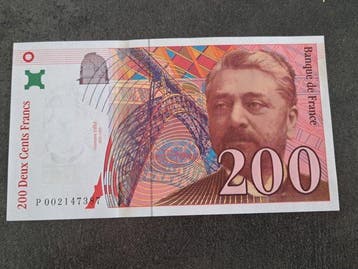 Frankrijk. - 15 x 200 Francs 1995 - Pick 159 - consecutive