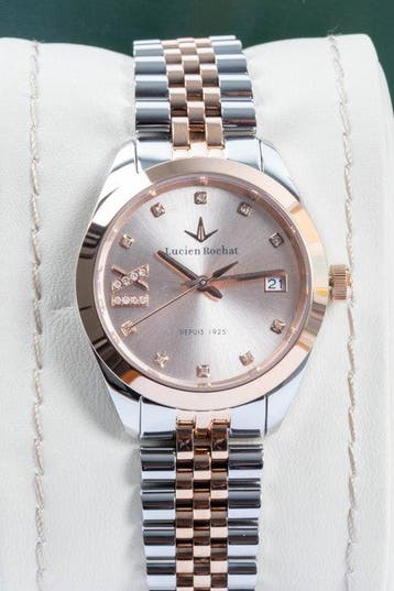 Lucien Rochat - Madame - Rose gold & Diamonds - 32 mm - Sans, Nieuw