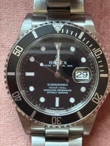 Rolex - Submariner - Sans prix de réserve - 16610 - Homme -, Bijoux, Sacs & Beauté, Montres | Hommes