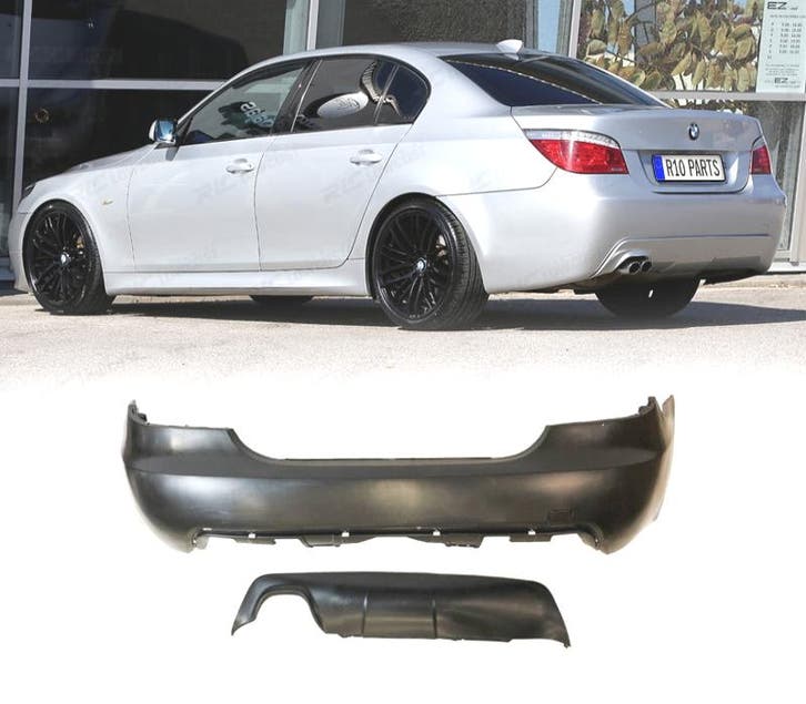 PARE CHOCS ARRIÈRE BMW E60 LOOK M 03-10, Auto-onderdelen, Carrosserie, Verzenden