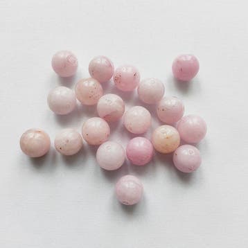 Tibetaans of Nepalees roze kwarts Rituele mala-halsketting