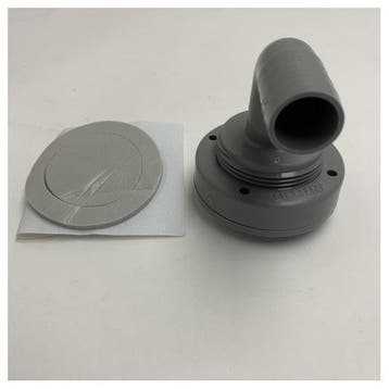 Bieden: Vetus Hose connection  19 mm right angle for flexi, Ophalen of Verzenden