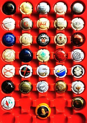 Collection de capsules de champagne - Toutes les marques,