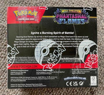 Pokémon - 1 Booster box - Phantasmal Flames (Mega Evolution), Nieuw