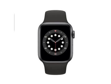 Apple Watch Series 6 - Smartwatch - ECG GPS - Grijs, Verzenden, Zo goed als nieuw, Apple
