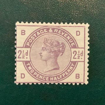 Groot-Brittannië 1883 - 2,5d Queen Victoria - MH - SG 190