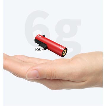 iPhone Lightning Oplader & AUX Splitter - Headphone Audio, Verzenden, Nieuw