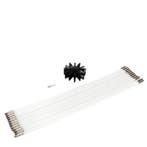 Schoorsteenveegset 6 meter, Verzenden