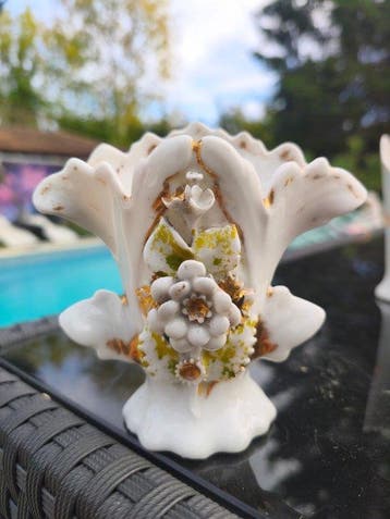 Porcelaine de Paris - Vase (5) - Porcelaine