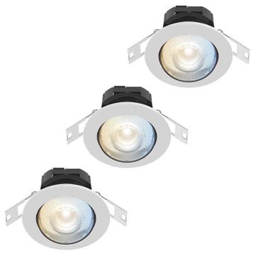 Calex Smart Inbouwspot Wit - Set van 3, Verzenden, Nieuw