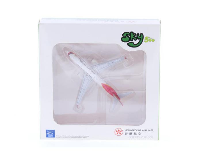 Schaal 1:500 Sky 500 0593HK Hongkong Airlines Boeing 737-..., Hobby en Vrije tijd, Modelbouw | Vliegtuigen en Helikopters, Gebruikt