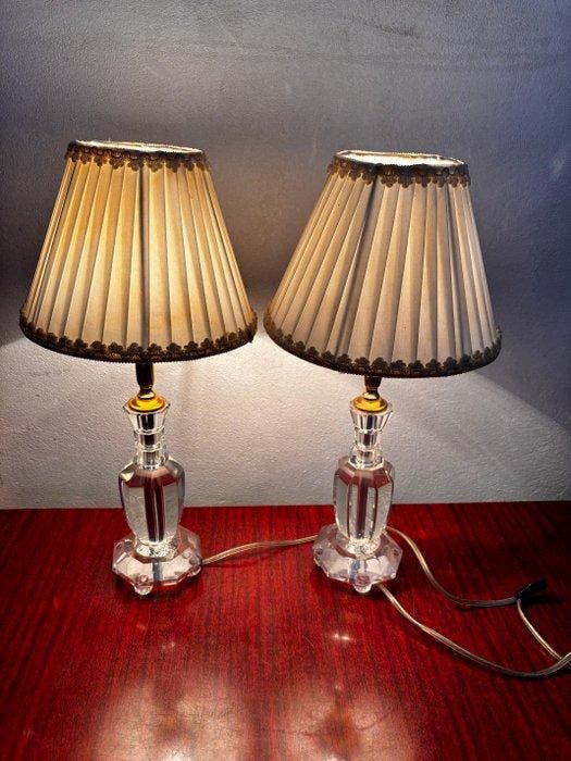 Tafellamp (2) - Kristal, Antiek en Kunst, Curiosa en Brocante