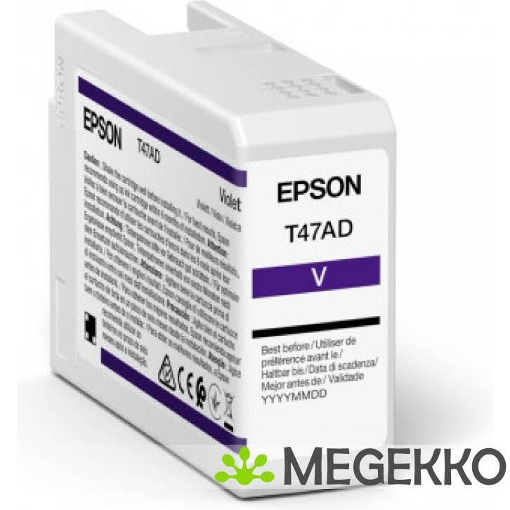 Epson T47AD UltraChrome Pro Origineel Violet 1 stuk(s), Computers en Software, Overige Computers en Software, Nieuw, Verzenden