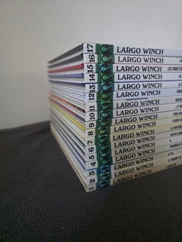 Largo Winch T1 à T17 - 17x C - 17 Album - EO - 1990/2010, Livres