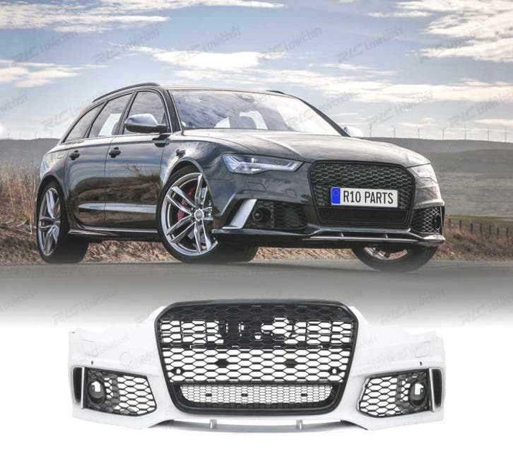 PARE-CHOCS AVANT AUDI A6 4G C7 11-15 LOOK RS6, Auto-onderdelen, Carrosserie, Verzenden