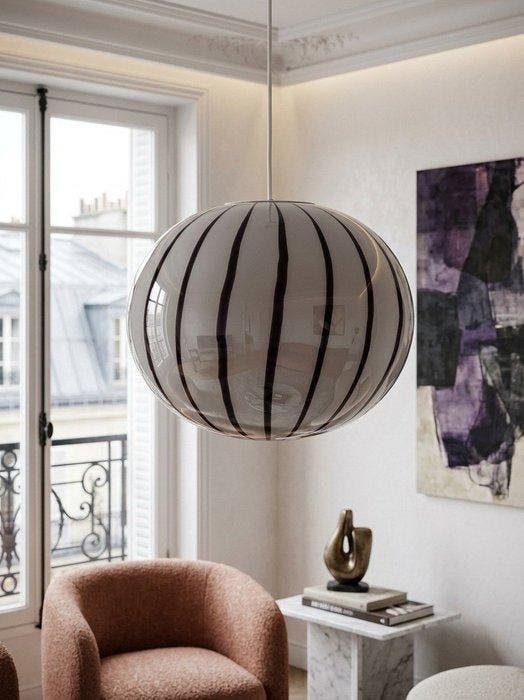 Plafondlamp - Muranoglas - Hanglamp D30, Antiquités & Art, Antiquités | Éclairage