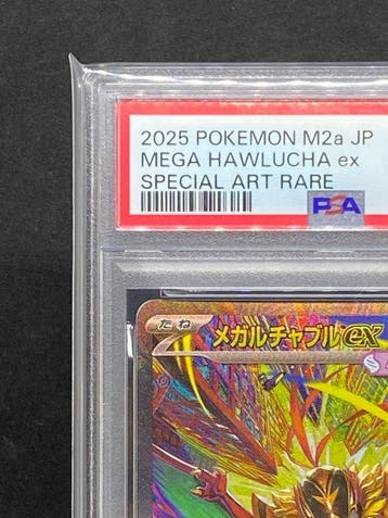 Pokémon - 1 Graded card - Mega Hawlucha #239/193 SAR Full