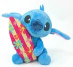 Lilo & Stitch Knuffel Stitch met Surfbord 25 cm, Ophalen of Verzenden
