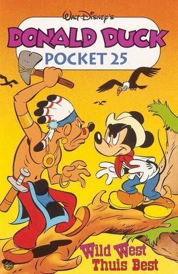 Donald Duck Pocket / 025 Wild west, thuis best 8710722530137, Boeken, Kinderboeken | Kleuters, Verzenden, Gelezen