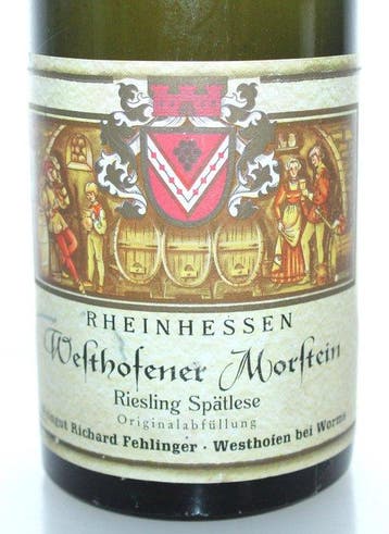 1966 Westhofener Moorstein Riesling Spätlese - Weingut, Verzamelen, Nieuw