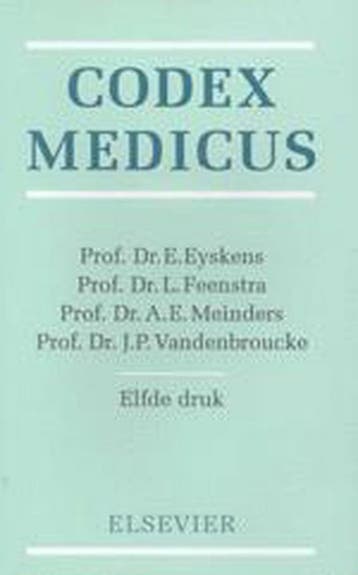 Codex Medicus 9789062284511 en, Livres, Verzenden, En