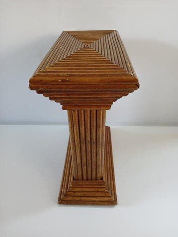Plantentafel - Rattan, Bamboe - Jaren 60