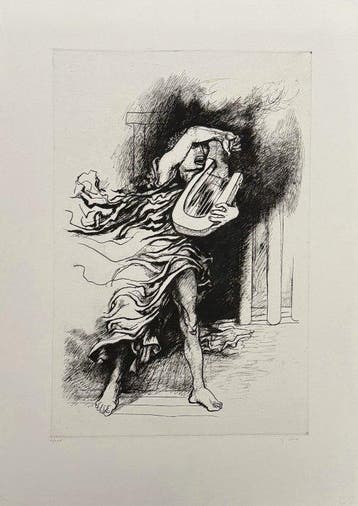 Renato Guttuso (1911-1987) - Nerone