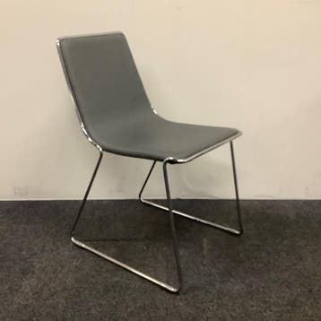 complete set van 4 stuks Johanson Speed stoelen, antraciet