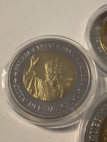 Wereld. 2005/2009, Papst Bendeikt Vatikan Set 6 pcs (Zonder
