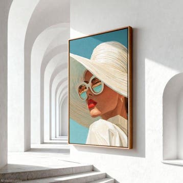 Iconica - Riviera Glamour Under a Turquoise Sky - unique 1/1