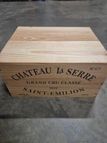 2021 Chateau La Serre - Saint-Émilion Grand Cru - 6 Flessen