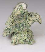 Chinese Carved Stone Pierre Dure Bird Aigle Statue Chine -