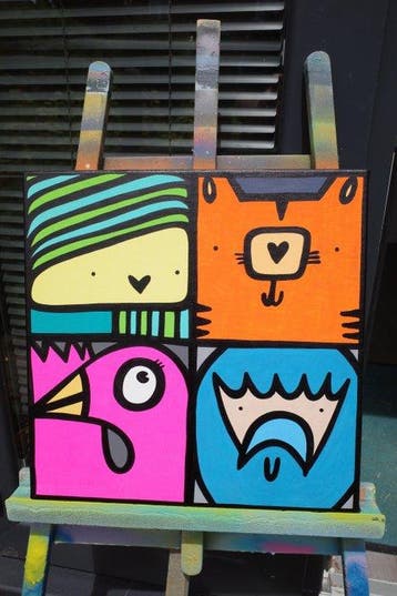 Kev Munday - The Four Faces