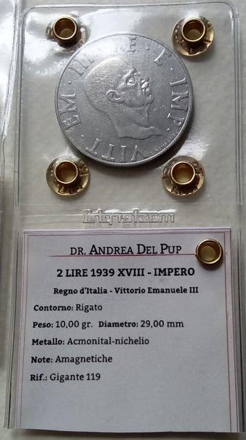 Italie, Royaume Lotto 3 Monete - anni vari